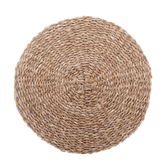 Jogo Americano Redondo Fibra Natural 37cm - Ela Decora